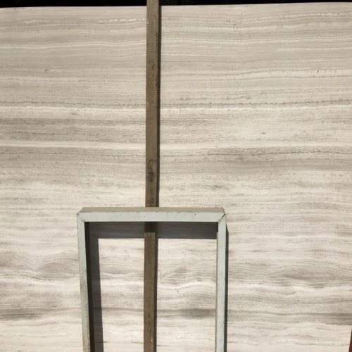 China White Wooden Marble