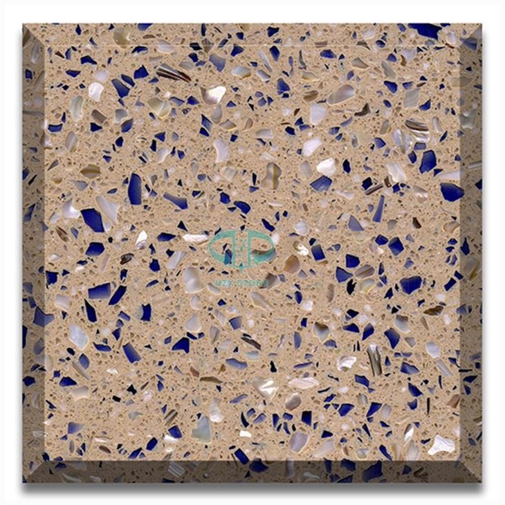 Beige Terrazzo Cement Big Slab for Floor Tiles and Wall Tiles Cheap Price Wt231