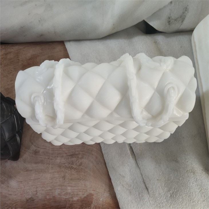 Natural white marble bags