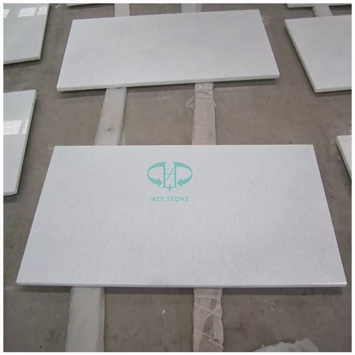 Crystal White Marble Paving Tile