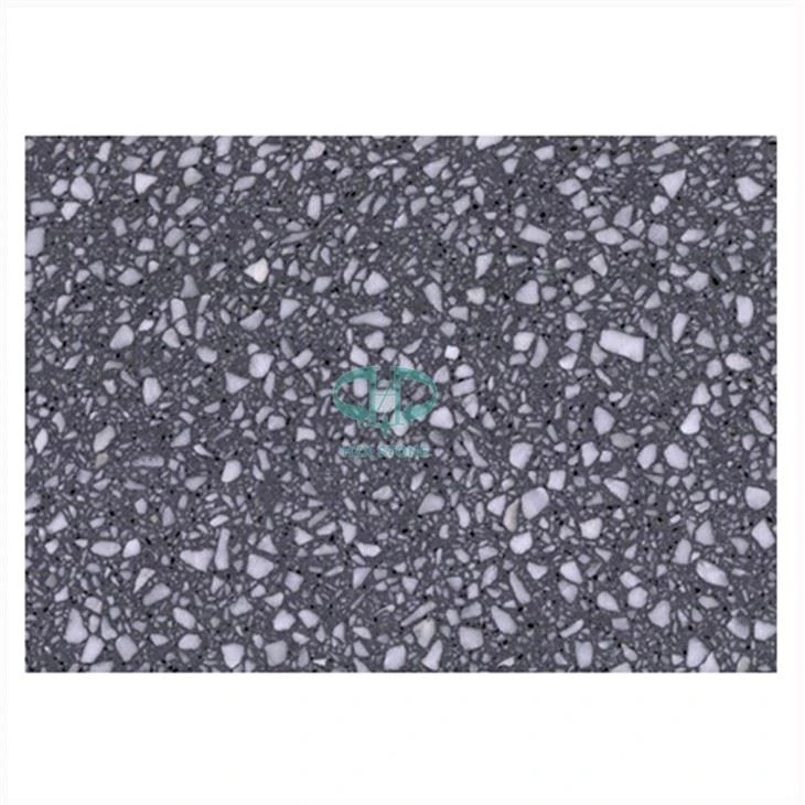 Grey And White Terrazzo Stone