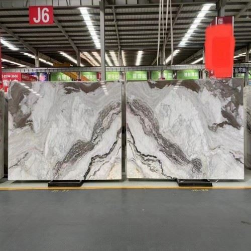 Siena White Marble Slabs