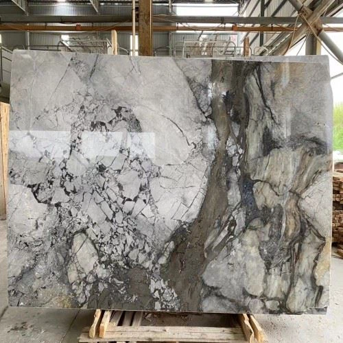Siena White Marble Slabs