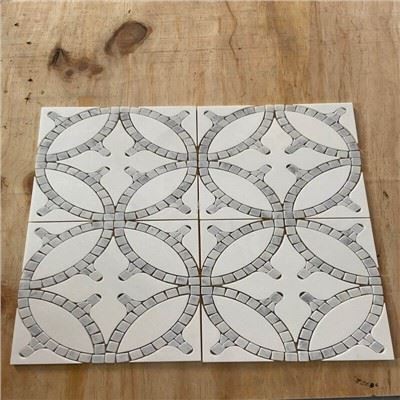 Crystal White Marble Mosaic Tile