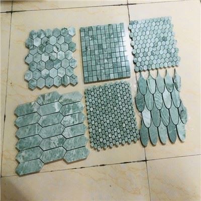 Green Mosaic Tile
