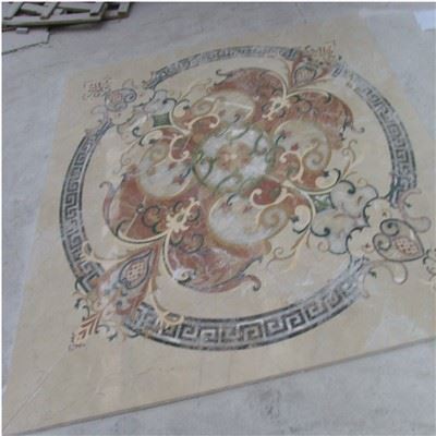 Square Marble Medallion