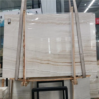 Ivory White Onyx Slab