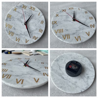 Marble Wall Clock