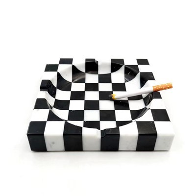 Mosaic Marble Cigar Ashtray