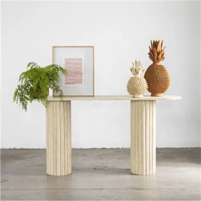 Travertine Table
