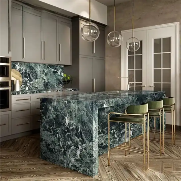 Verde Alpi Marble Slab