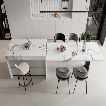 White Quartz Stone Slab