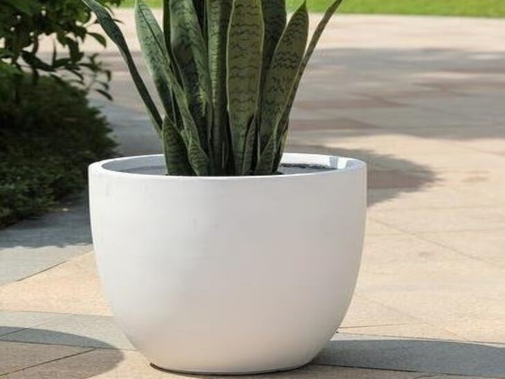 Fiber Clay Flower Pots