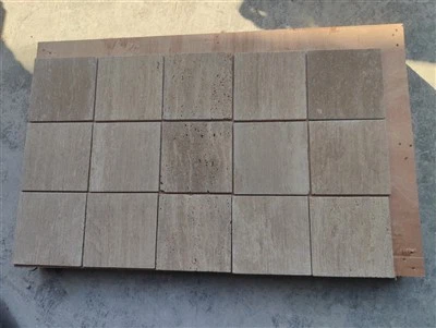 Beige Travertine Tumbled Tiles