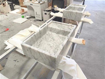 Bianco Carrara White Vanity Tops