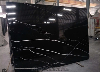 Black Marquina Marble Slabs
