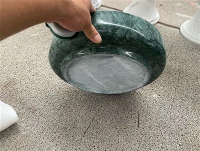 Dark Green Marble Jewerly Dishes
