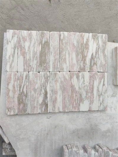 Rosso Norvegia Tumbled Marble Tiles