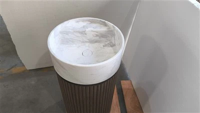 Volakas White Wash Basin