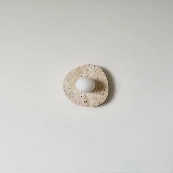 Travertine Wall Lamp