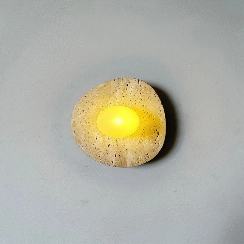Travertine Wall Lamp